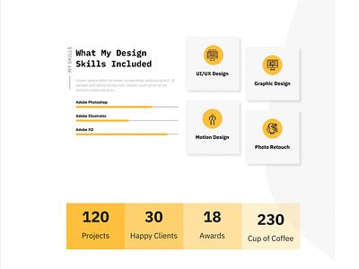 Personal website design - part 3 design ui website