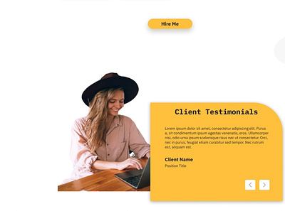 Personal website design - part 6 design ui website