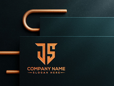 Monogram letter logo design