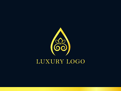 Modern minimal luxury logo design