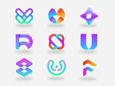 Modern Minimalist logo collection, Best logos mark