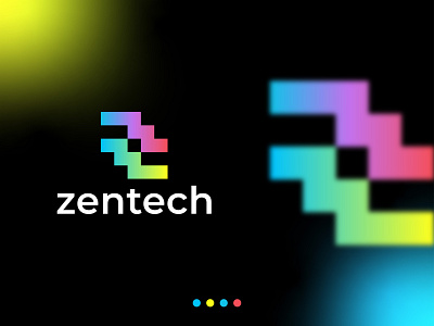 Zentech logo, Z Logo mark, Iconic logo best logo brand branding company logo design gradient logo icon iconic logo logo logo design logofolio logogrid logos logotype modern modern logo new logo unique logo z logo zentech logo