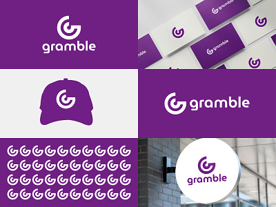 Gramble Logo Branding, G logo