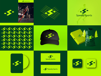 Speedy sports Brand identity, Branding