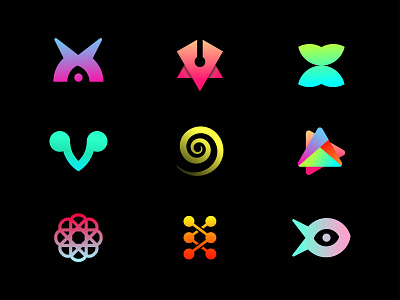Modern Minimalist Logo collection, Logos Mark