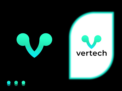Tech Logo, Letter V Logo