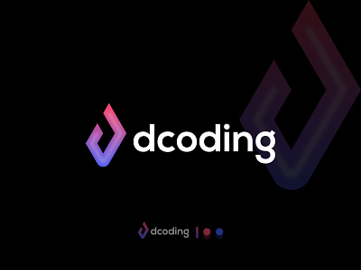 Coding Logo, Code Logo brand business code code logo coding coding logo company d coding data datacode dcoding design logo logogrid logomaker logos logotipo modern startup coding startup logo