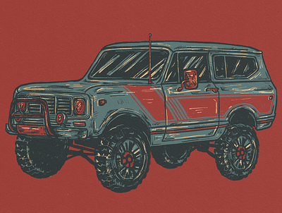 Harvester Scout II design illustration