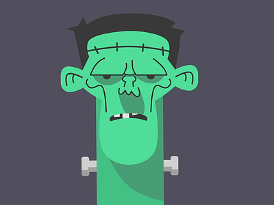 It's the small moments animation cartoonist character animation character design comic comics design frankenstein frankenstein monster illustration monster motion design motion graphics