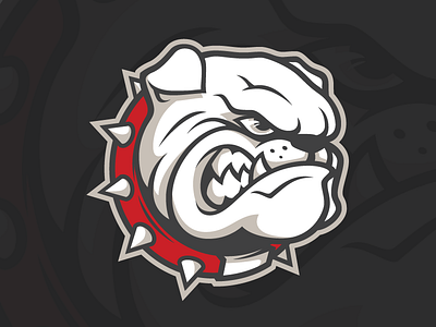 McPherson College Bulldog bulldog college dog illustration logo mascot sports university