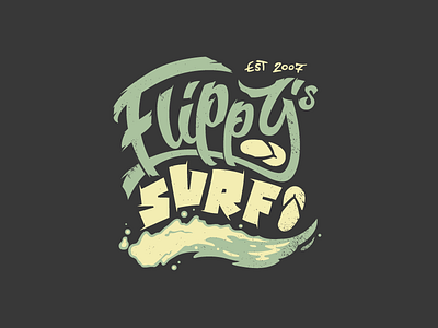 Flippy's Surf apparel branding photography script shirt surf