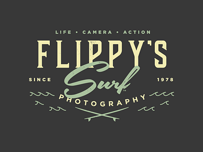 Flippy's Surf T-Shirts apparel branding photography script shirt surf