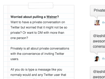 Worried about pulling a Weiner? helvetica humor orman clark premiumpixles privately web app