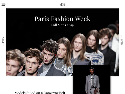 Paris Fashion Week fashion blog concept blog design fashion graphic paris ui uidesign uxui web web design web designer webdesign website website design websites