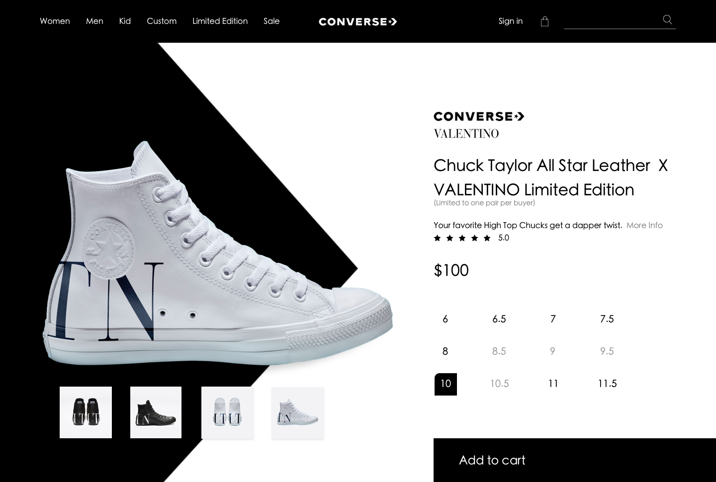 VALENTINO x CONVERSE by Andy Kim on 