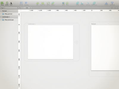 iPad 2 Artboards (.sketch) .sketch artboards ipad sketch sktetchapp wireframes