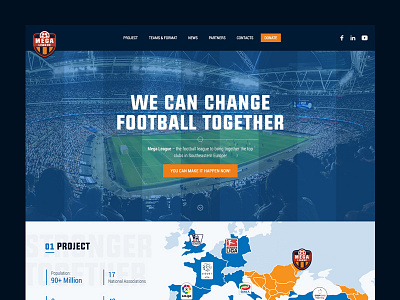 Football League Web Design