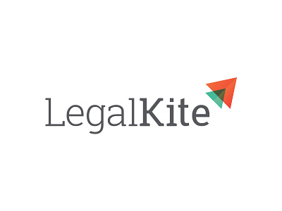 LegalKite Logo Design cloud green kite law legal orange