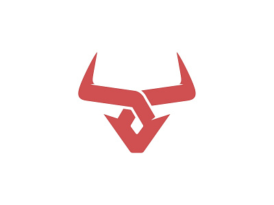 Horn bull horn logo