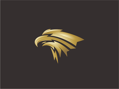 Eagle eagle head logo