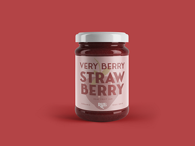 Rouge & Rosy Jams brand design brand package branding color palette graphic design illustration jam logo logo design packaging