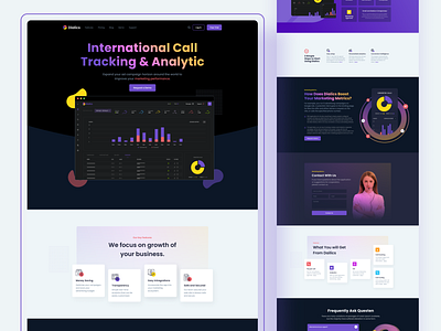 Dialics - Saas Landing Page