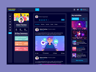 Kids Coding Competition Dashboard admin panel animation app coding dark dashboard education fintech game kids landing page programe saas software study trend uiux user interface web app website