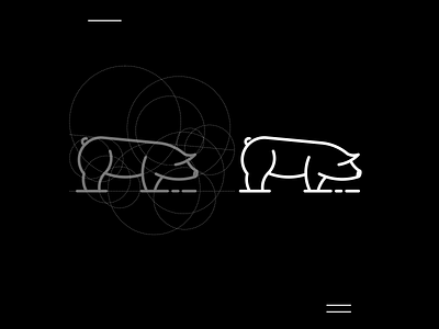Pig logo animal animation apparel brand logo branding company design graphic design grid icon illustration logo logo concept logo grid modern motion graphics new pig simple ui