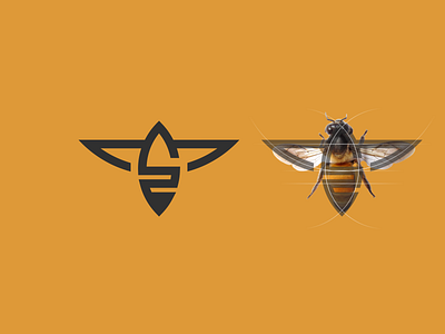 Bee logo 3d animal animation bee brand logo branding company design graphic design grid icon illustration initial logo mascot modern motion graphics simple symbol ui