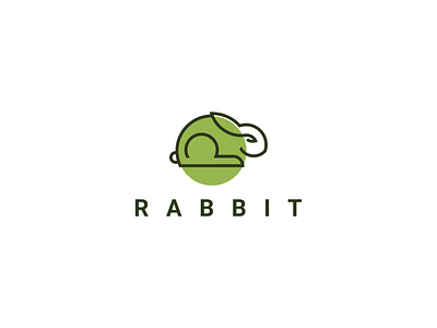 rabbit 3d animal animation brand logo branding company cute design graphic design grid icon initials line logo modern motion graphics rabbit simple symbol ui