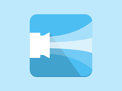 Aspect Icon for iPhone app aspect branding camera clean icon ipad iphone logo video