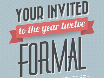 Formal Invitation Design