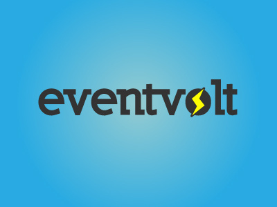 EventVolt Logo event eventvolt lightening logo startup volt