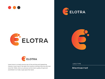 E Letter Modern Logo Design