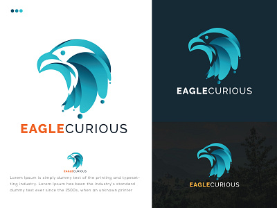 Modern Creative Eagle Logo Design