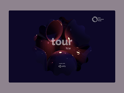 Promo for an interactive project 3d blender3d branding design illustration ui unity webgl