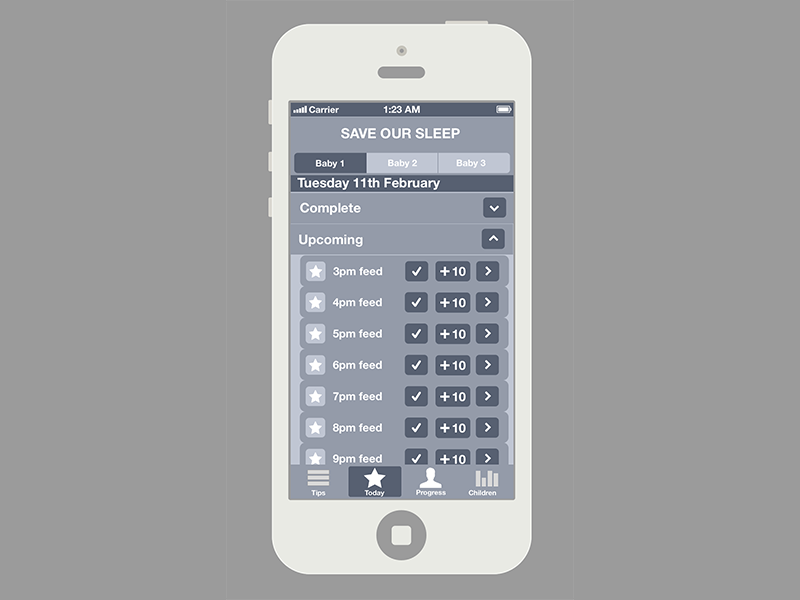 Save Our Sleep sketch app