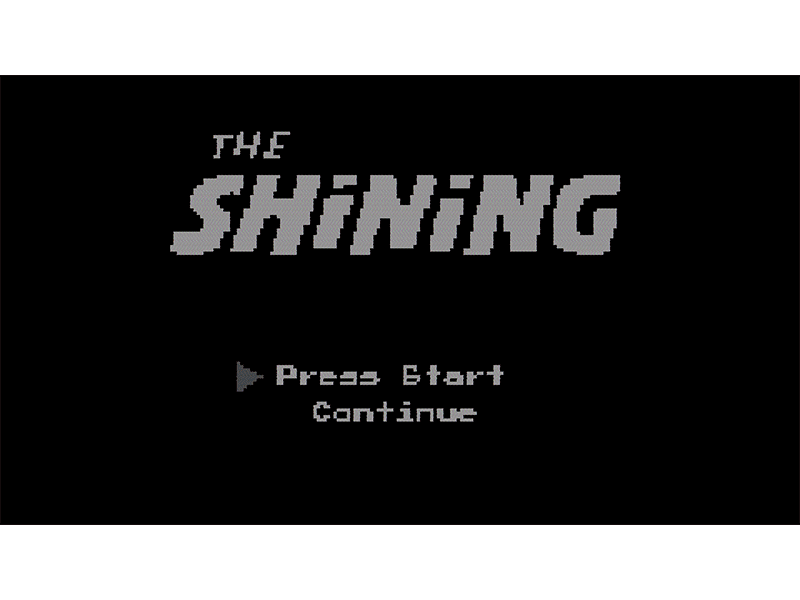 The Shining after effects eightfilters gif vhs vj