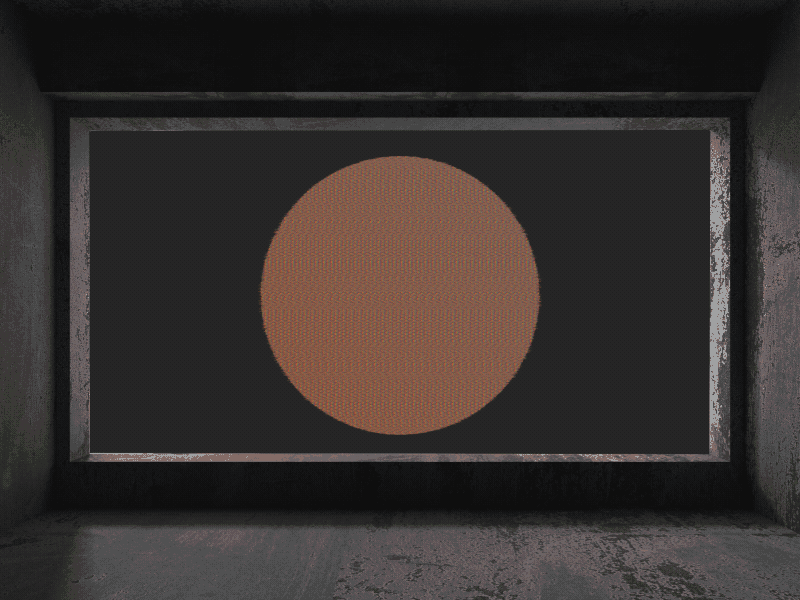VHS Moon everydays rowbyte gif vj video eightfilters vhs after-effects