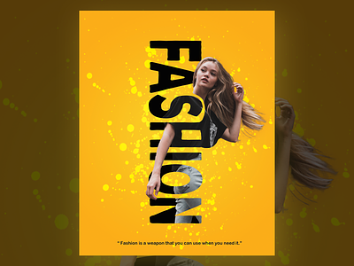Fashion flyer design for instagram