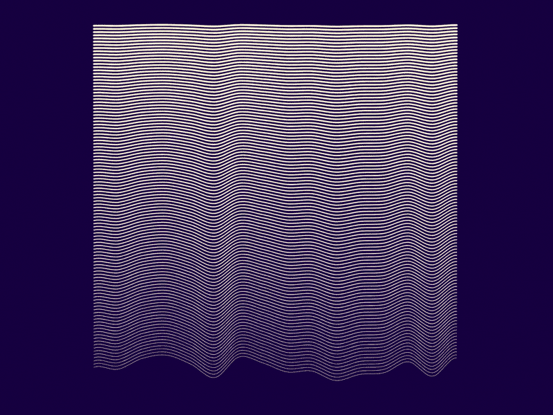 Line waves abstract animation generativeart genreative lines loader p5 p5.js waves