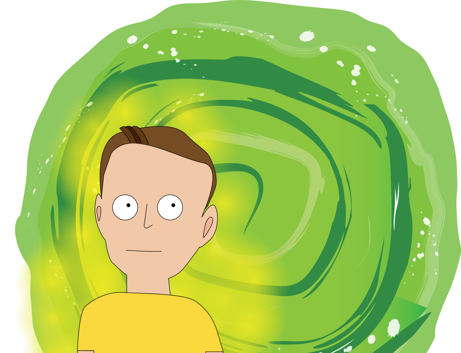 Rick and Morty Portal Wallpapers