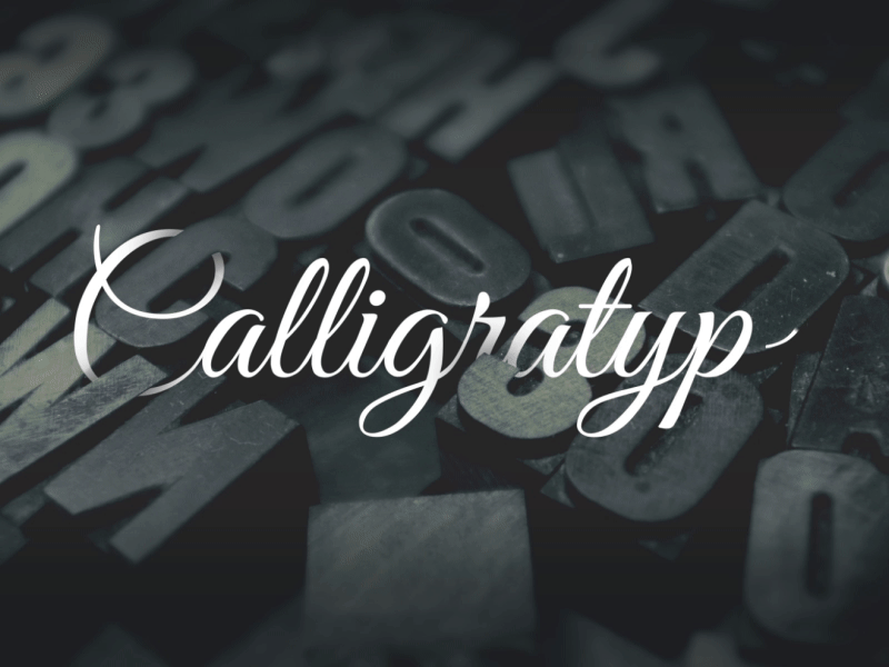 Calligratype | After Effects project file after effects animated animation calligraphy elegant minimal modern project text title