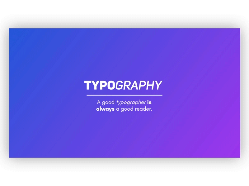 Typography after effects dynamic fast gif minimal modern preview slide text title titles typography