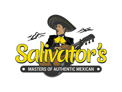 Salivator's Mexican branding harare logo logo design mariachi marondera mexican mexican restaurant vector zimbabwe
