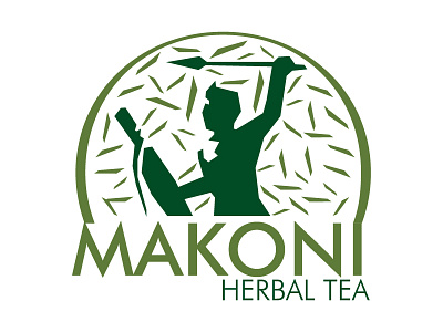 Makoni Herbal Tea branding harare health herbal herbal tea logo design makoni tea marondera shona tea warrior zimbabwe
