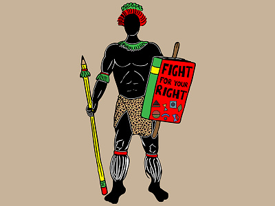 ZULUducation bulawayo education fight for your right harare human rights ndebele poster for tomorrow right to education shona zimbabwe zulu warrior