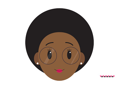 Girl With A Fro animation character concept character creation design graphic design harare illustration marondera zimbabwe
