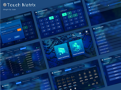 Tiuch Matrix design ui ux