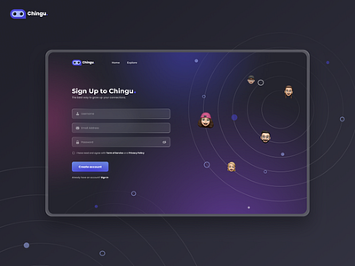 Sign Up - Daily UI 001